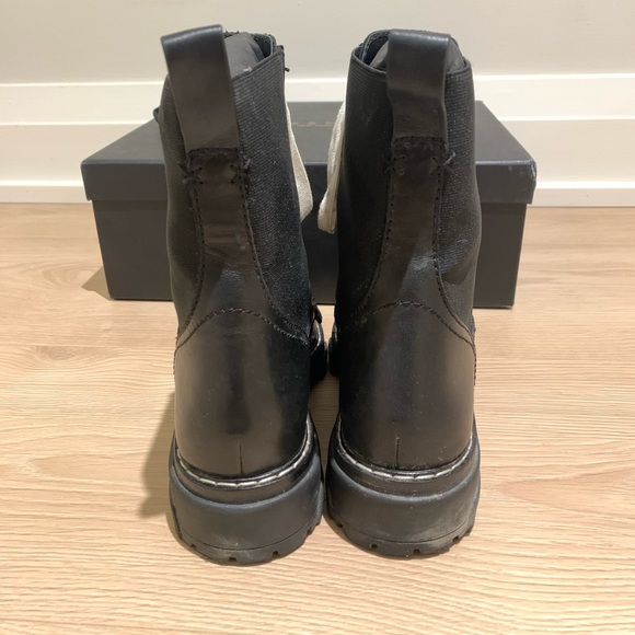 Rag & Bone Shiloh black combat boots 39.5 - Picture 2 of 8